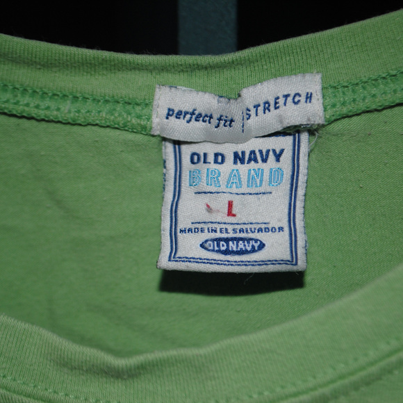 LONG (old navy)L AND SHORT SLEEVE (cherokee) M - Picture 7 of 7
